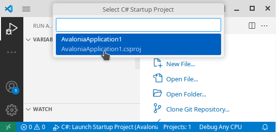 get-started-alt-vscode-startup-project