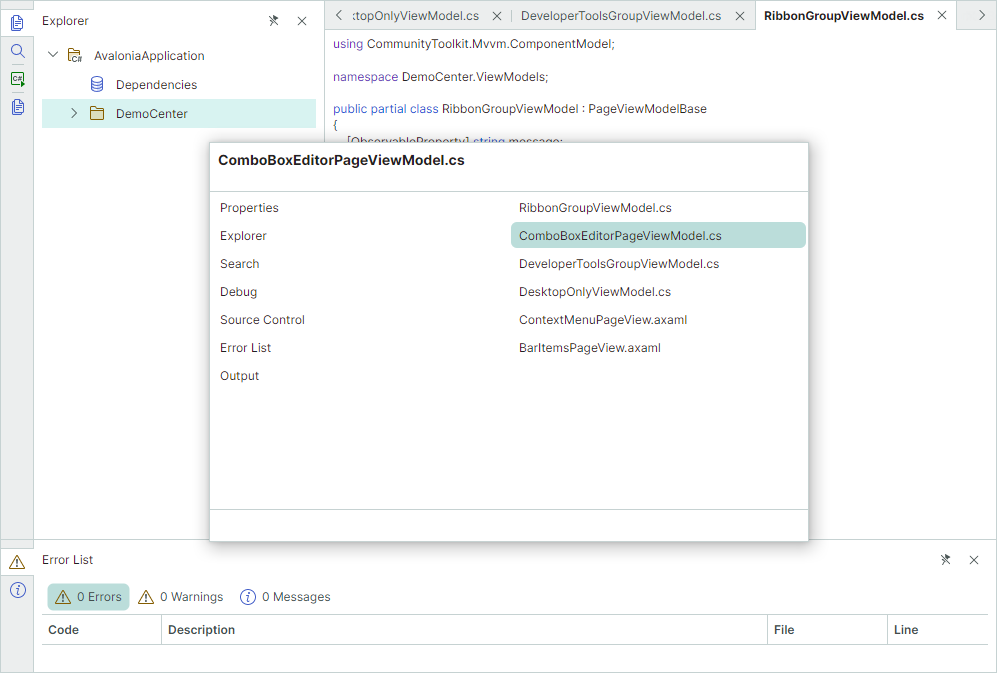 docking-document-switcher